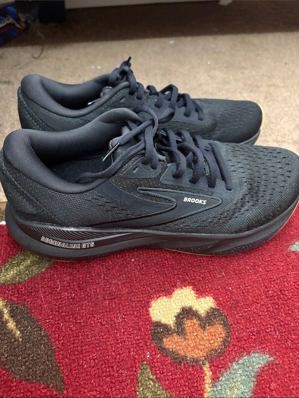 Brooks Black Adrenaline GTS Men's Athletic Running Shoes